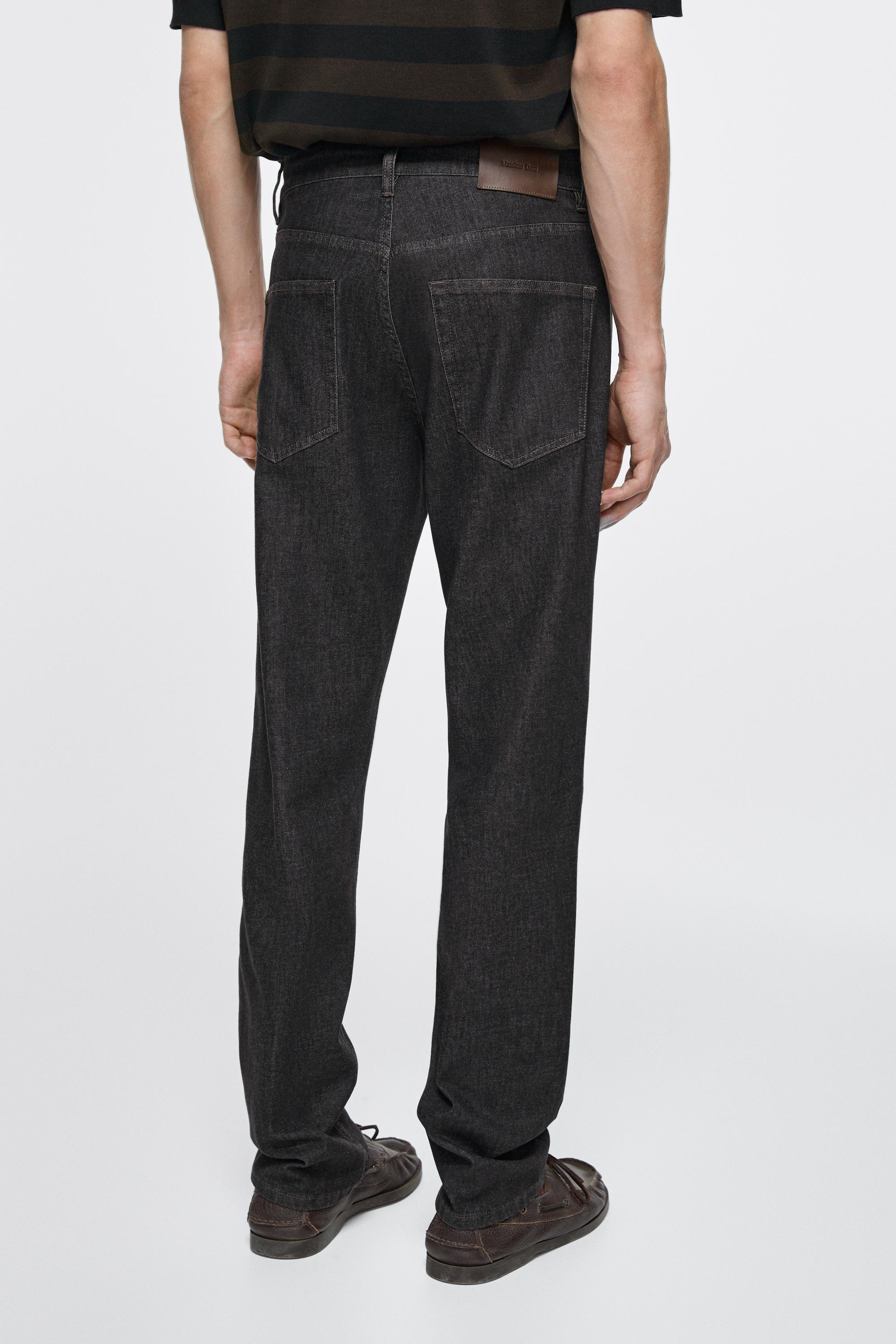 Jean tapered léger désencollé