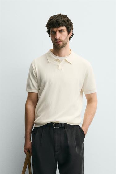 بولو محاك مضلع - خَام الخاص بـ Zara