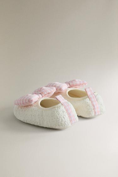 BALLERINE ENFANT NŒUD - Beige de Zara - Image 2