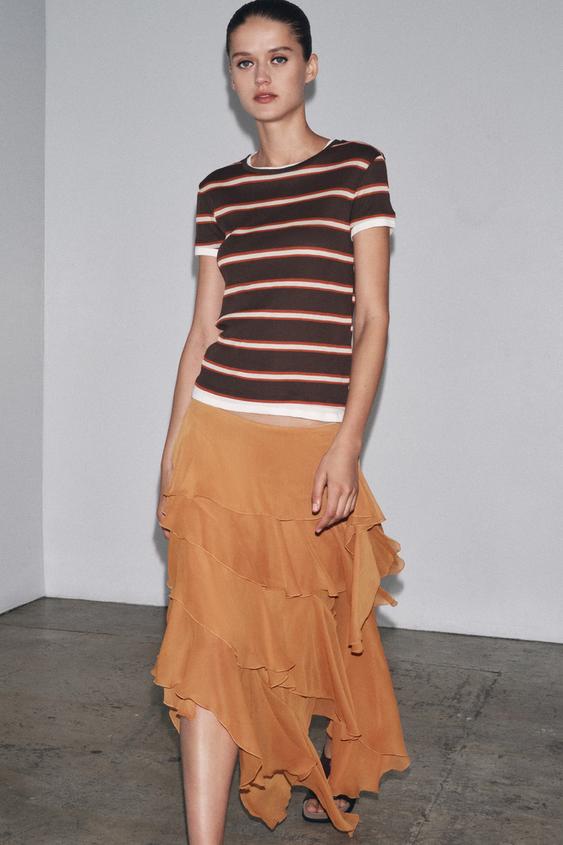 DOUBLE STRIPE T-SHIRT