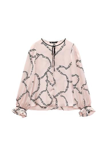 CHAIN PRINT SHIRT