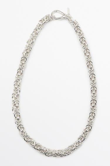 Collar cadena eslabones - Plata de Zara