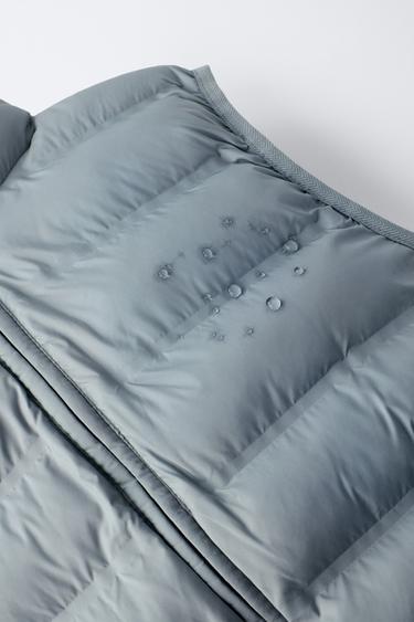 GILET ULTRALÉGER DÉPERLANT - Gris bleu de Zara - Image 7