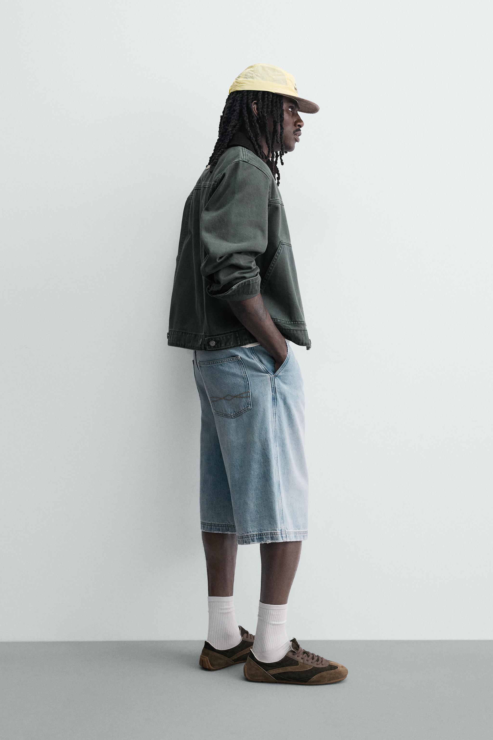 BLOUSON DÉLAVÉ COL BIMATIÈRE