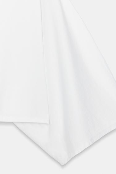 T-SHIRT CAPE - Blanc de Zara - Image 7