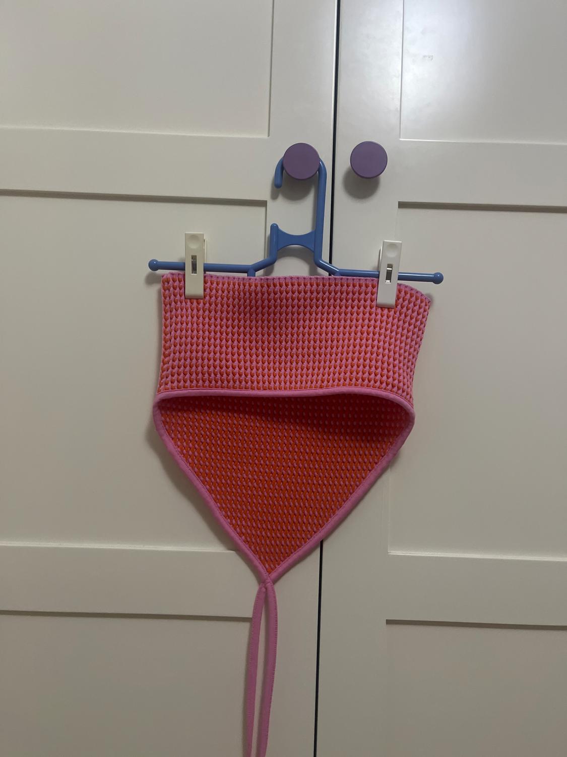 TEXTURED KNIT HALTER TOP - Image 2
