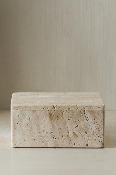 BOÎTE DE RANGEMENT SALLE DE BAIN MARBRE BEIGE - Beige de Zara - Image 5