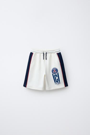 PRINTED PSG ® BERMUDA SHORTS - Ecru by Zara