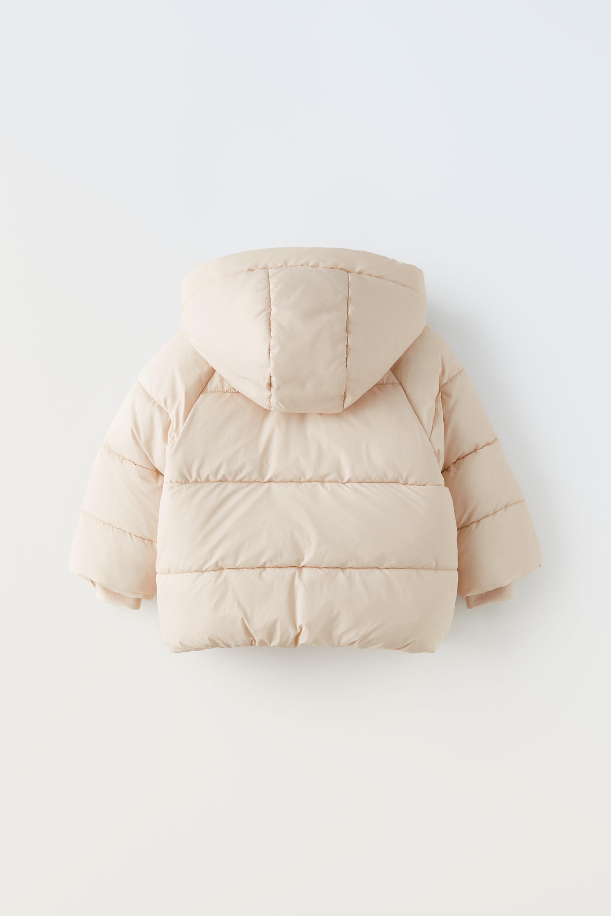 CASACO COMPRIDO ACOLCHOADO SNAPS - Cru | ZARA Brasil CASACO COMPRIDO ACOLCHOADO SNAPS - Cru | ZARA Brasil