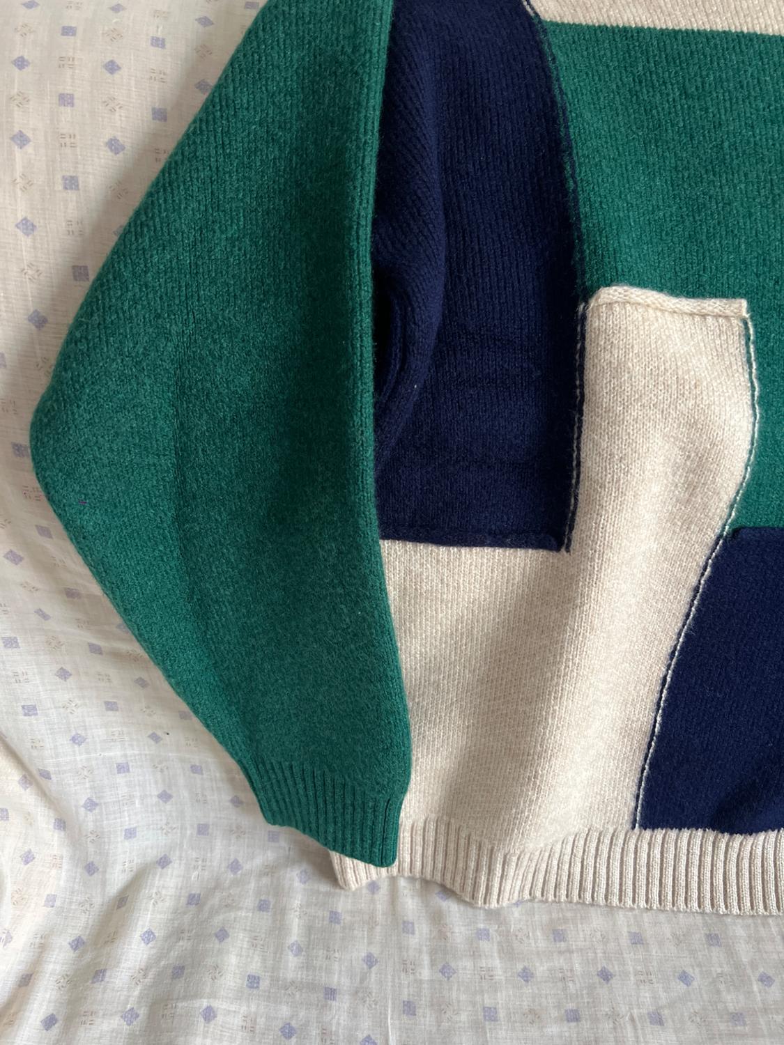 COLOUR BLOCK SWEATER - Image 2