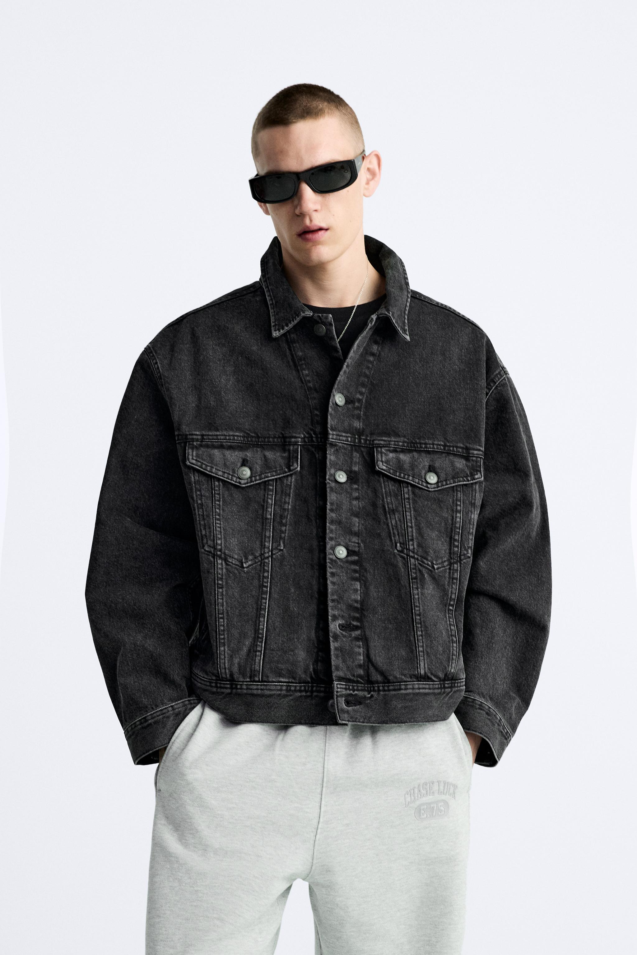 Jacket jeans 2024 zara man