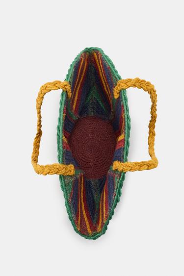SAC EN JUPE 100% RAYURES - Multicolore de Zara - Image 6