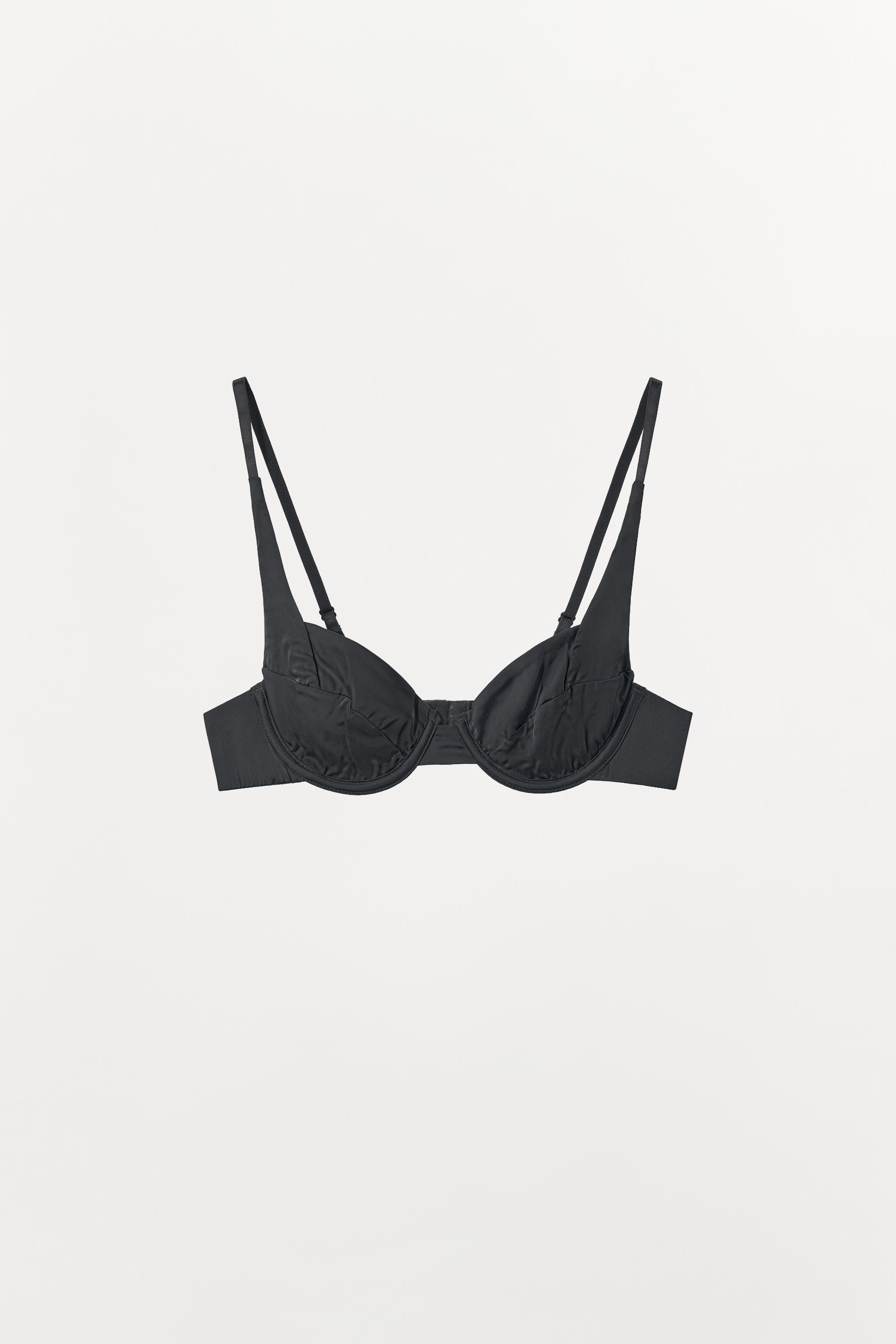 SATIN UNDERWIRE BRA