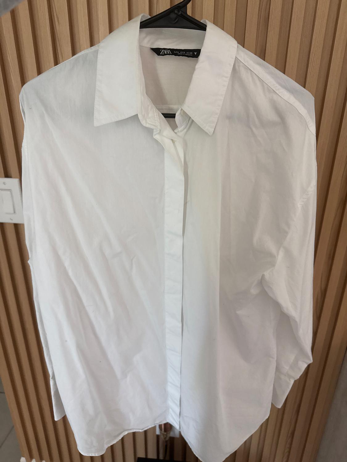 OVERSIZED POPLIN SHIRT