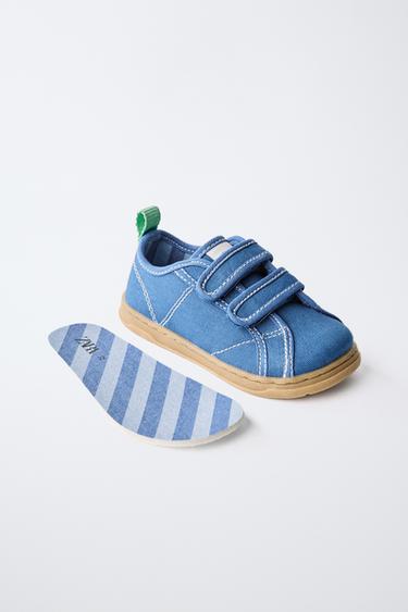 BAREFOOT SNEAKERS - Blue by Zara - Image 4