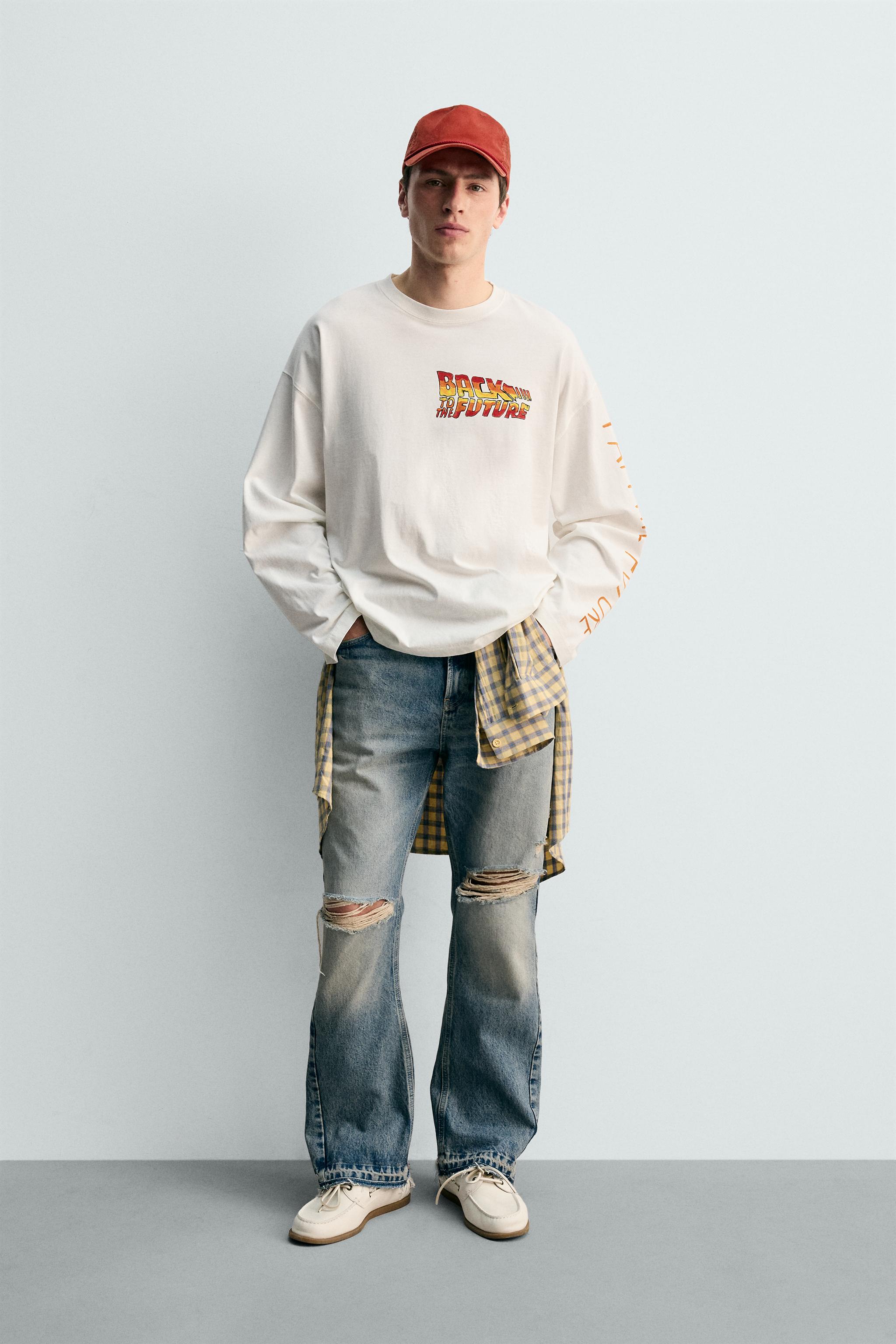 T-SHIRT ILLUSTRATION BACK TO THE FUTURE© UCS LLC AND AMBLIN X DYLAN´S CLUB ZARA