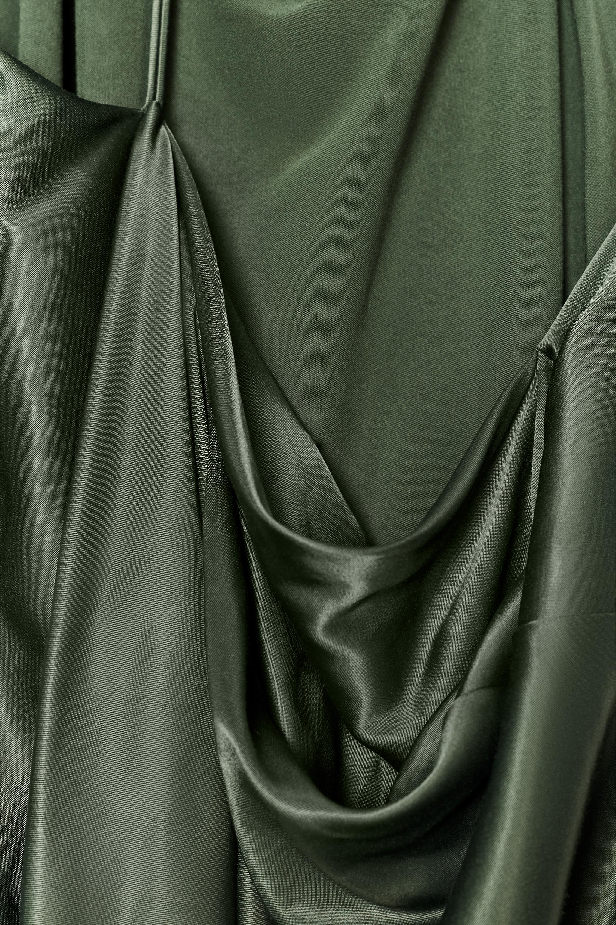 ROBE ASYMÉTRIQUE SATINÉE ZW COLLECTION