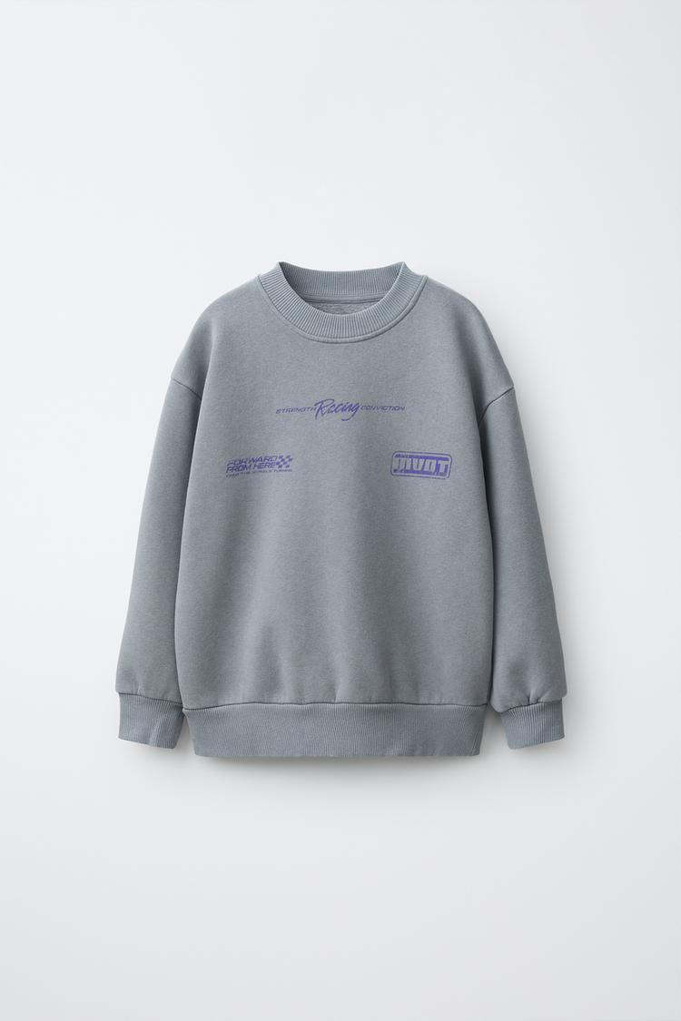 SUDADERA ESTAMPADO TEXTO