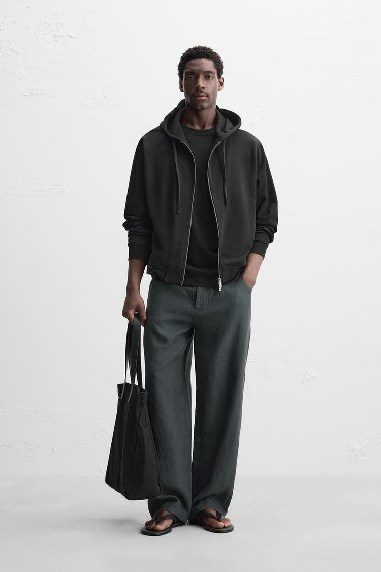 BASIC ZIP-UP HOODIE