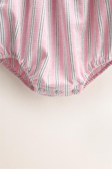 ZARA TIMELESS - BODY À RAYURES - Rose de Zara - Image 3
