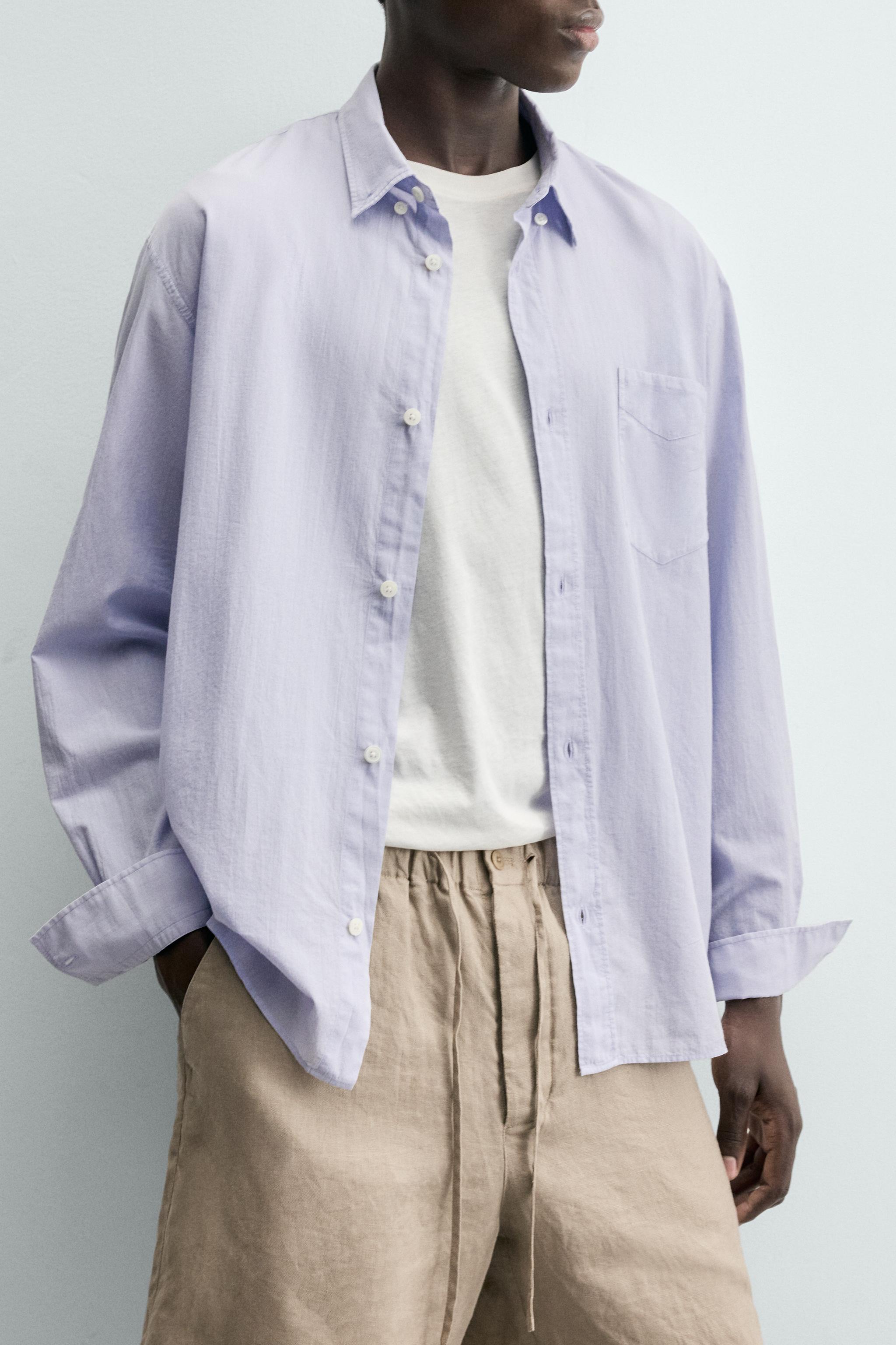CHEMISE EN VOILE DE COTON