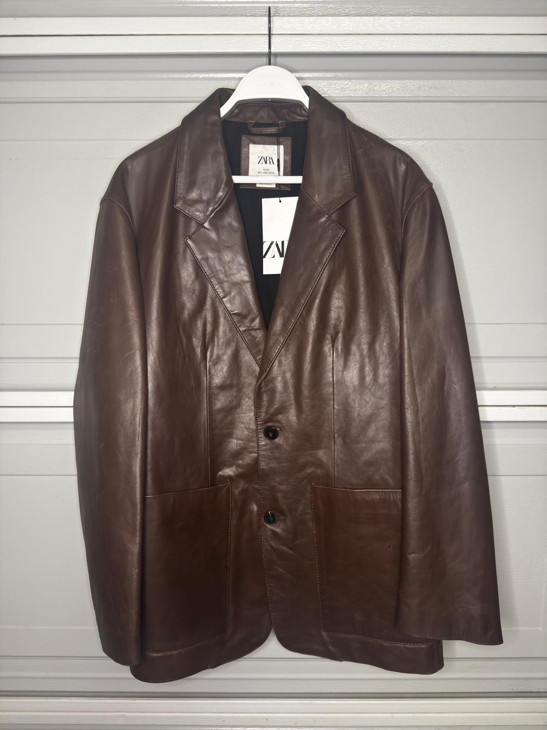 LIMITED EDITION LEATHER BLAZER - Image 5