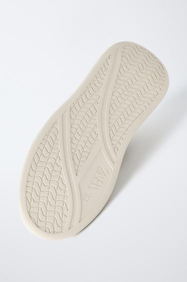 FANTASY HIGH-TOP SNEAKERS - White by Zara - Image 6