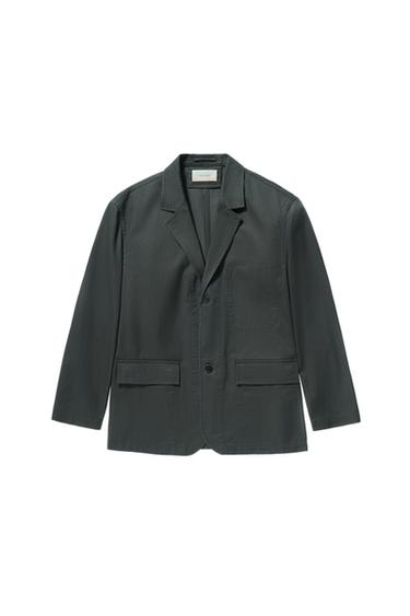 BLAZER RELAXED FIT  TRAJE - Gris antracita de Zara