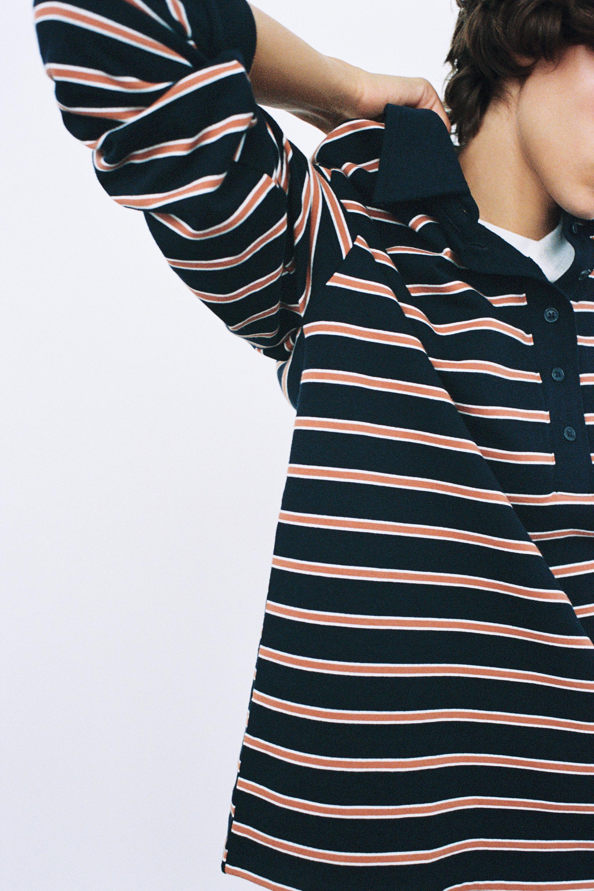 STRIPED POLO