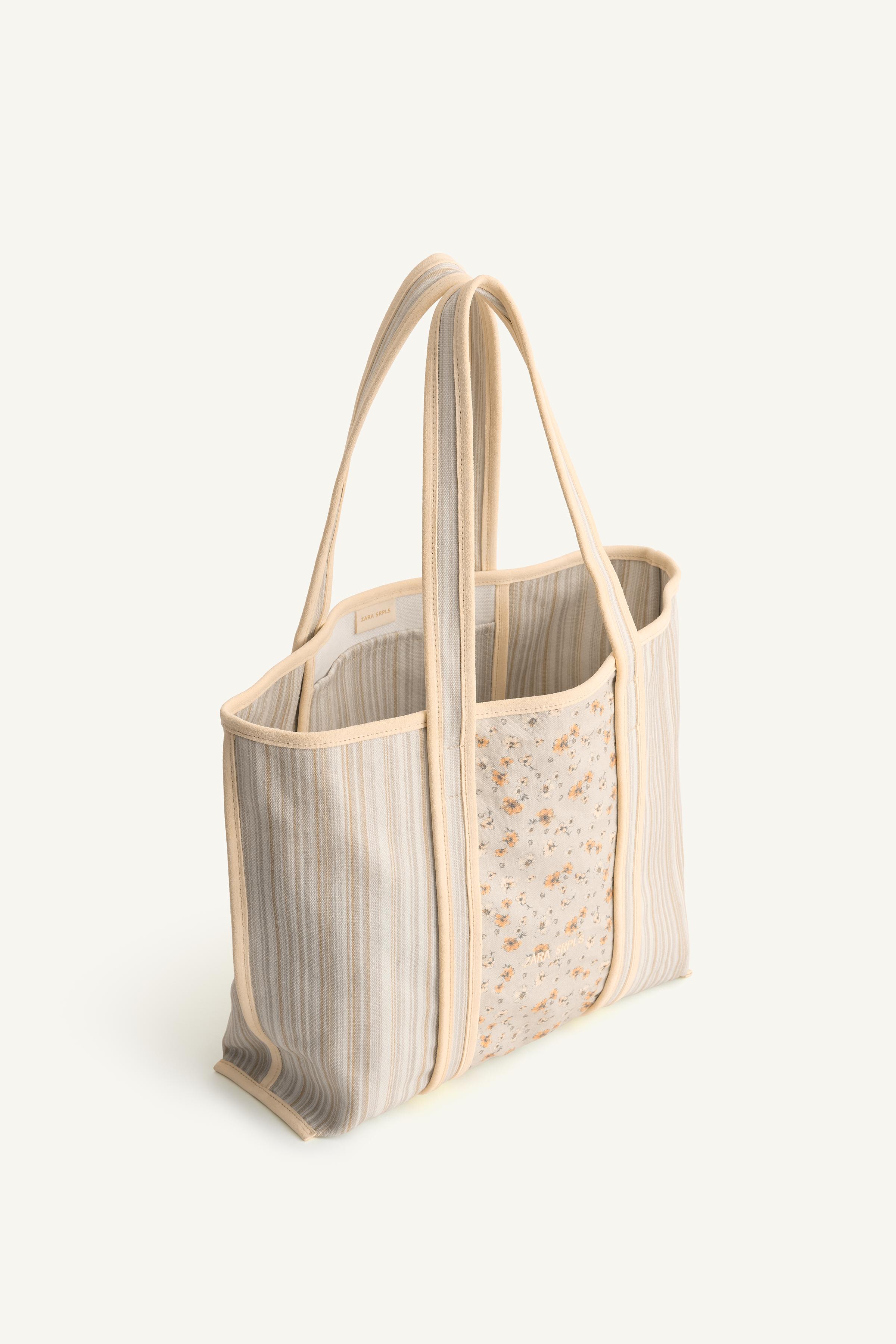 SAC SHOPPER À RAYURES