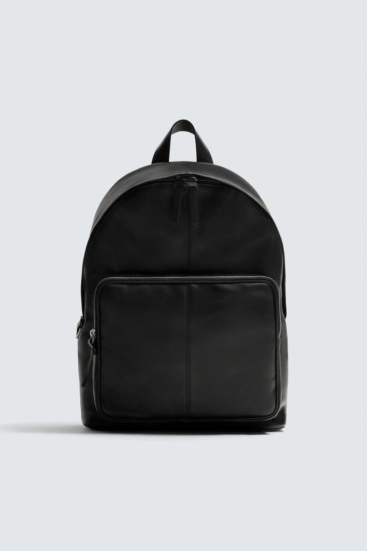 ZARA LEATHER BACKPACK
