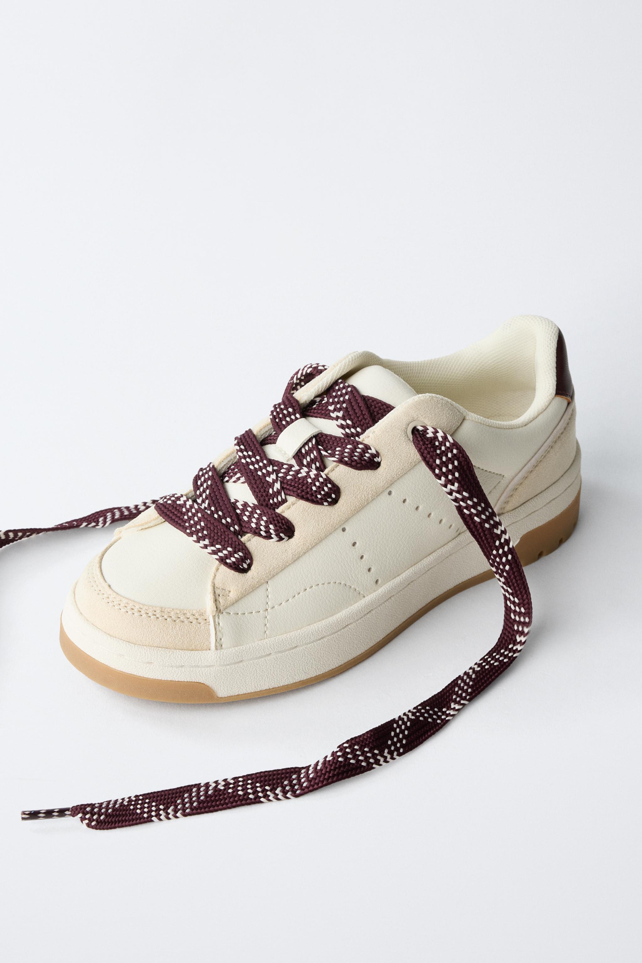 スケートスニーカー - ホワイト | ZARA Japan / 日本