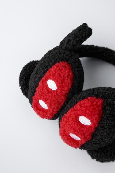 OREJERAS BORREGUILLO MICKEY MOUSE © DISNEY - Negro de Zara