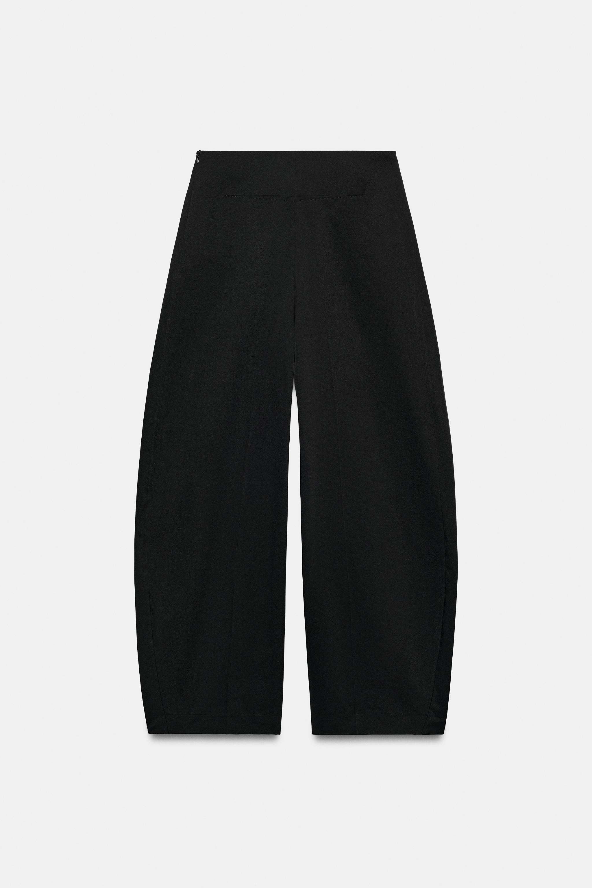 Женские брюки Zara ZW COLLECTION WIDE-LEG TROUSERS — фото 3