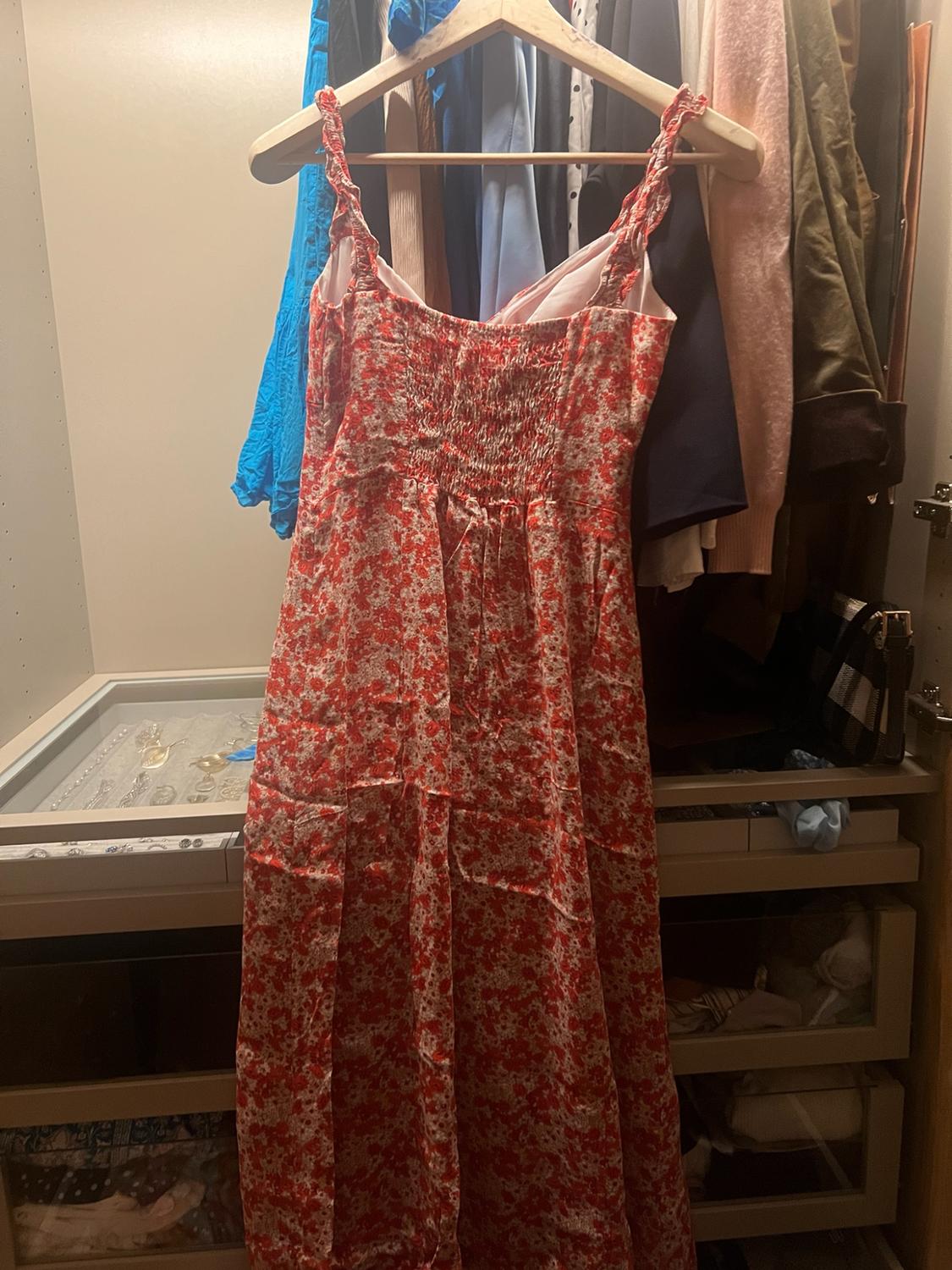 PRINTED MIDI DRESS - Image 3