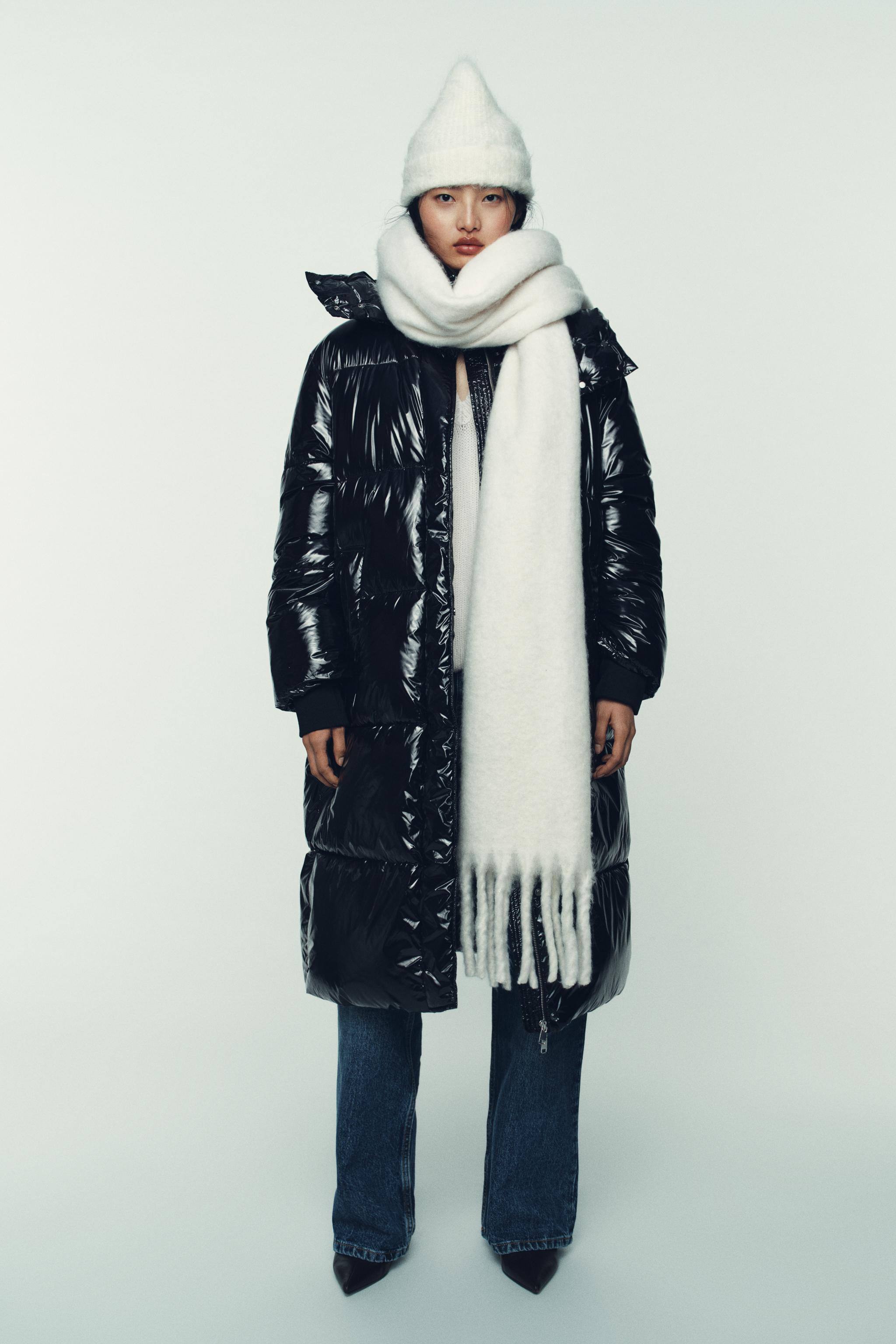 ANORAK LONG EFFET BRILLANT