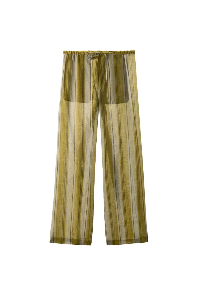 ZW COLLECTION STRIPED TROUSERS