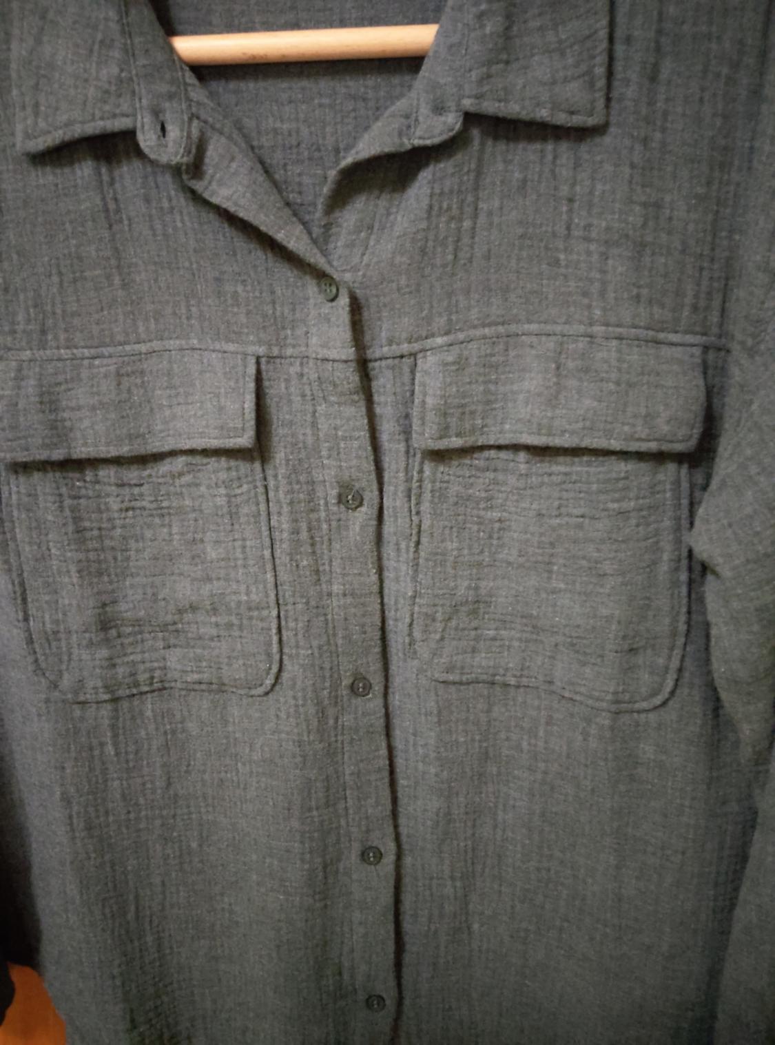 OVERSIZE TEXTURED SHIRT - Image 3