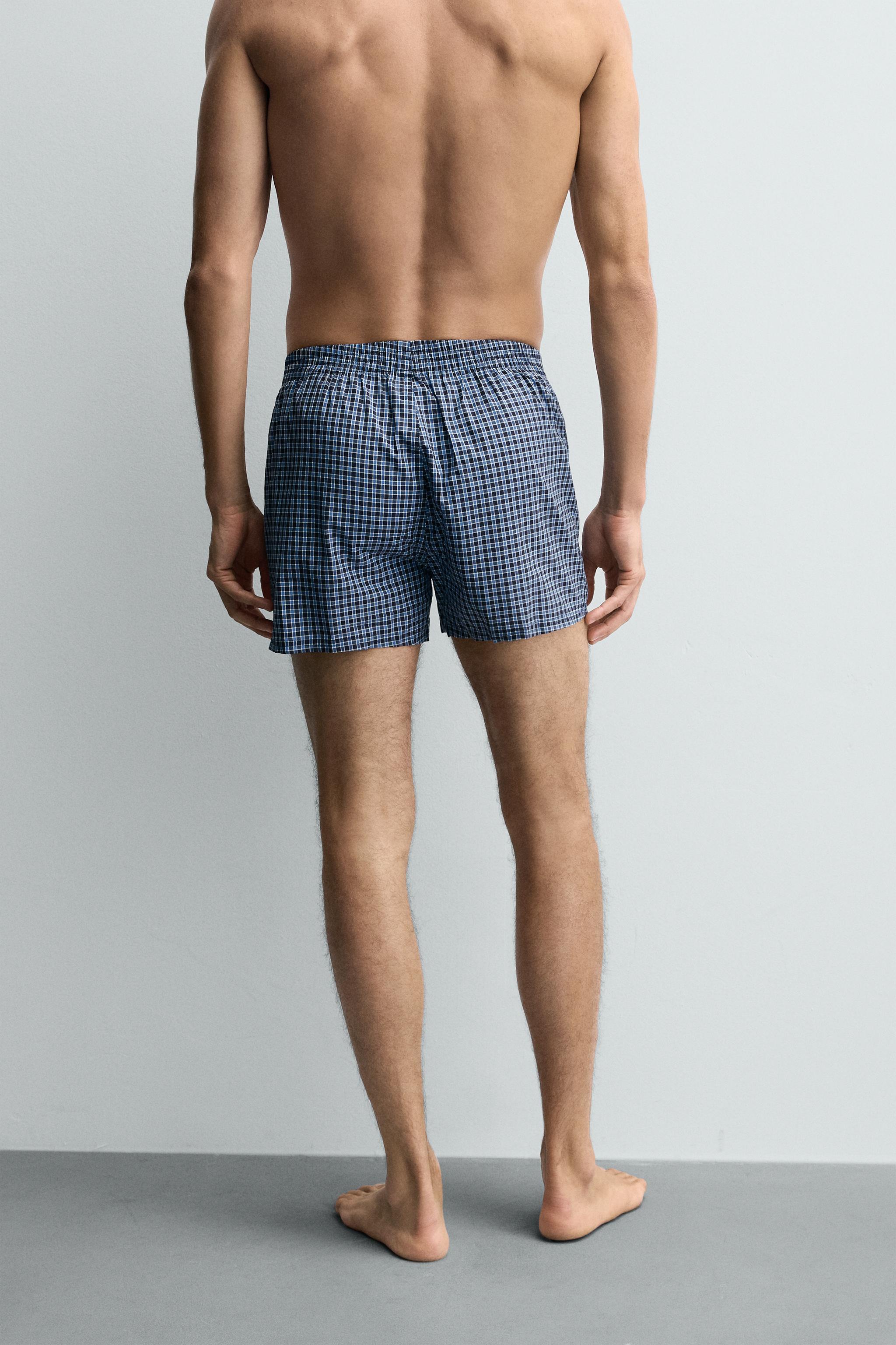 LIMITED EDITION CHECKERED POPLIN BOXERS - Multicolored LIMITED EDITION CHECKERED POPLIN BOXERS - Multicolored