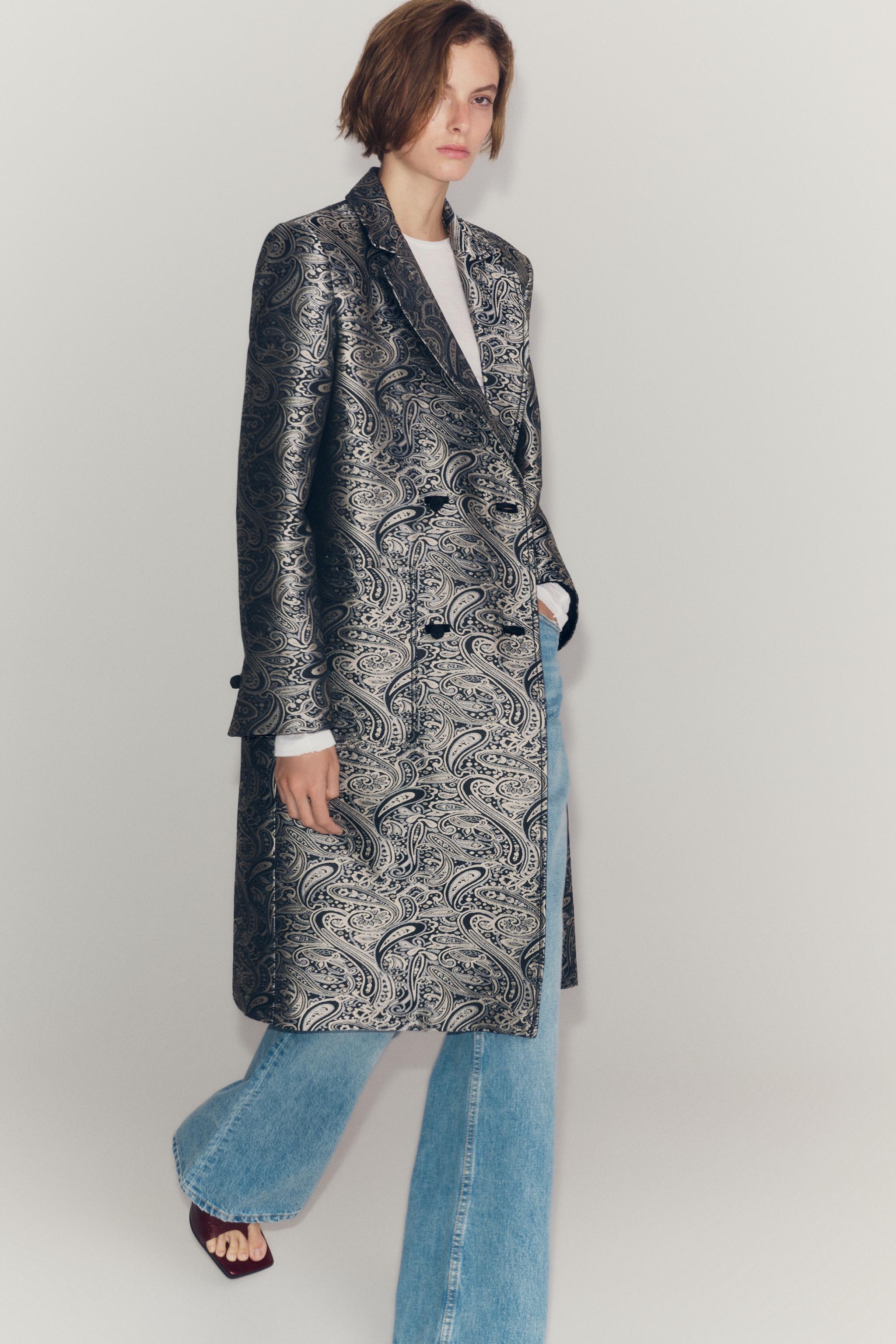 ZW COLLECTION JACQUARD COAT