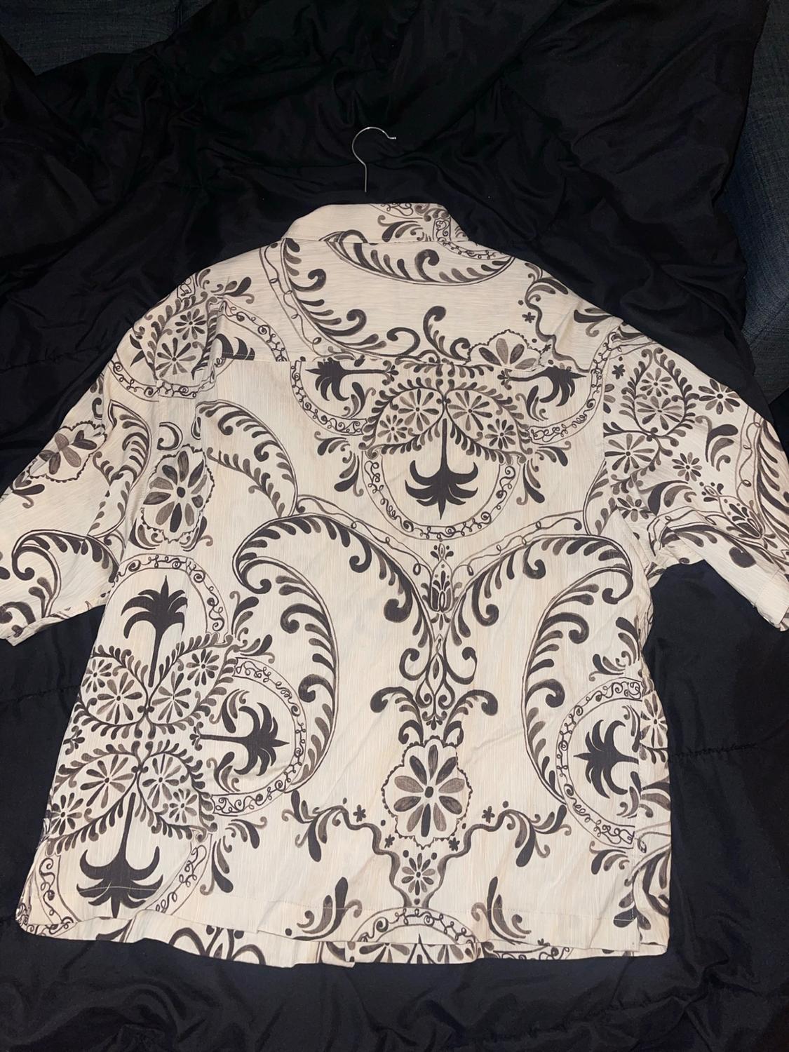 TEXTURED PRINTED SHIRT - Image 3