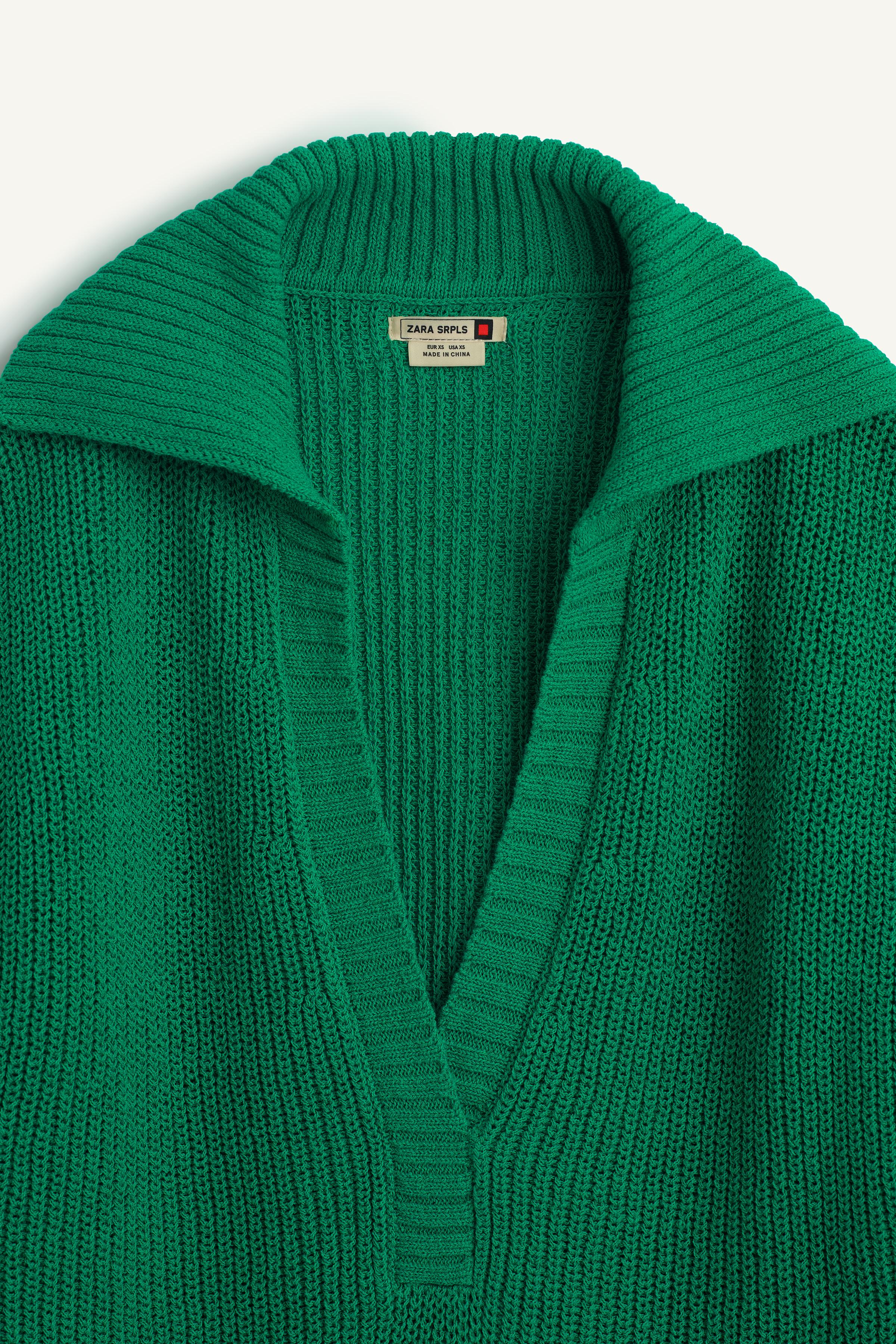 VRSZE PL KNT 16 - Green | ZARA United States