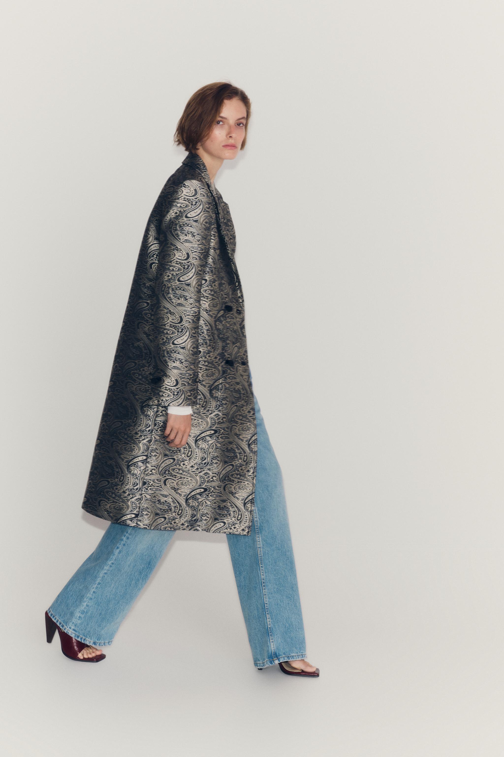 ZW COLLECTION JACQUARD COAT
