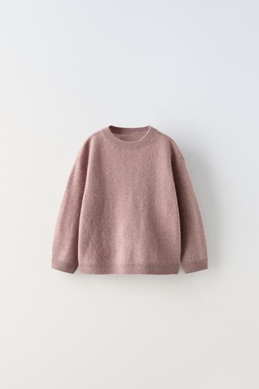 100% CASHMERE SWEATER - Pink by Zara