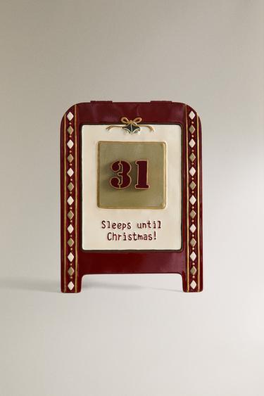 Zara CHILDREN'S CHRISTMAS COUNTDOWN CALENDAR - 紅色