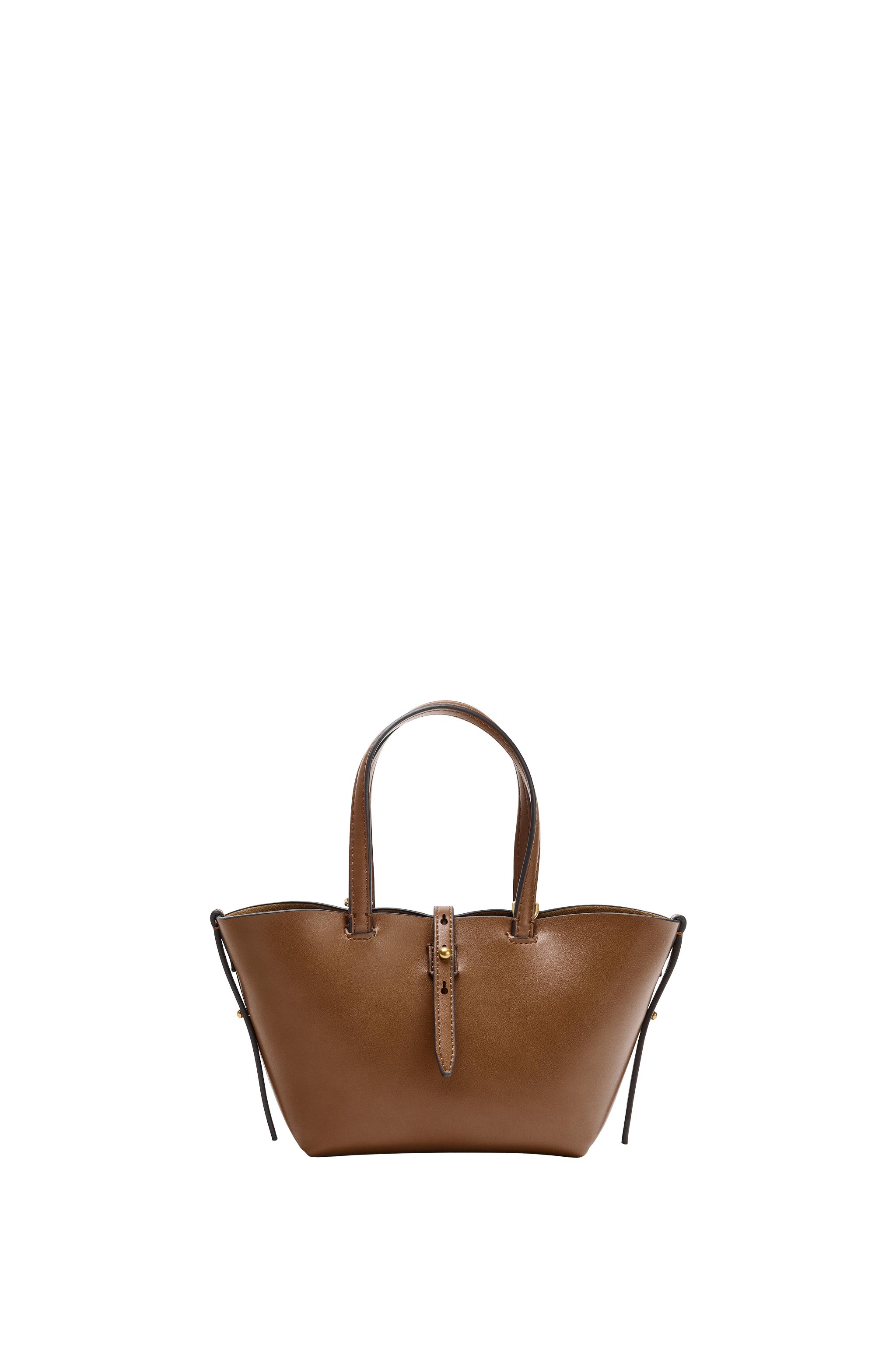 MINI BASKET SHOPPER - Burgundy Red | ZARA United States
