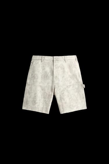 BERMUDA BOLSILLO CARPINTERO - Estampado de Zara - Imagen 0