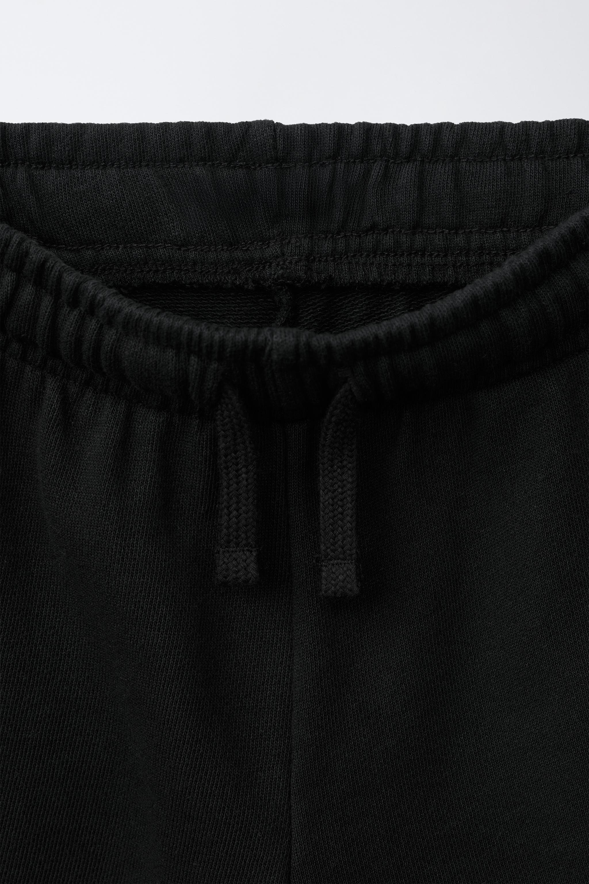 Детские шорты Zara GARMENT DYED SHORTS — фото 4