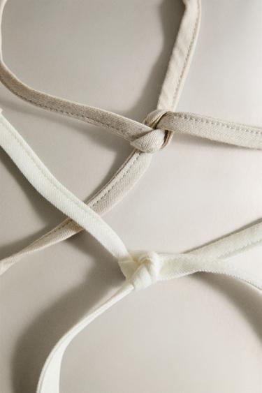 BAVOIR BÉBÉ BRODERIES (LOT DE 2) - Écru de Zara - Image 3