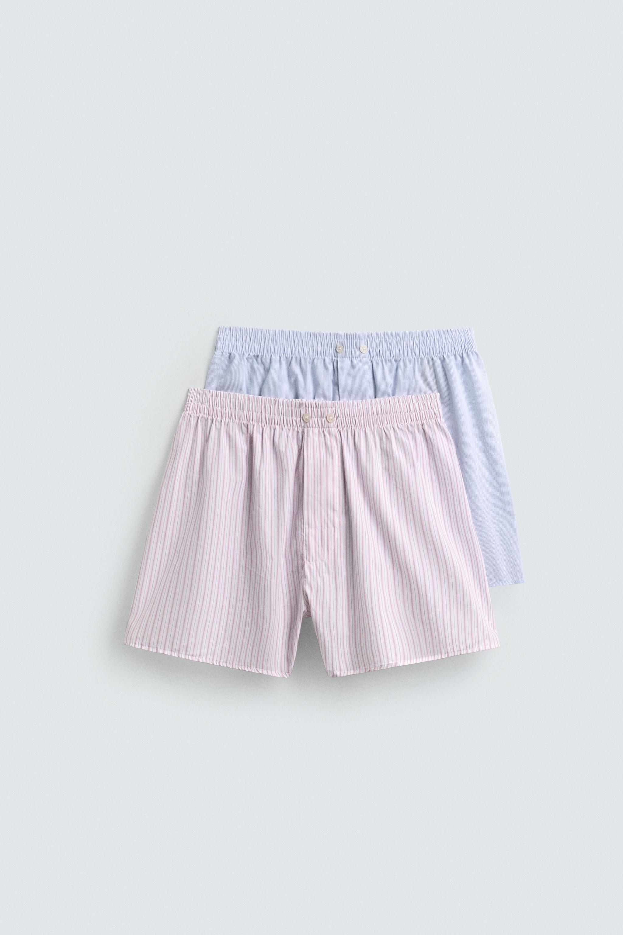 2-PACK MIXED POPLIN BOXERS